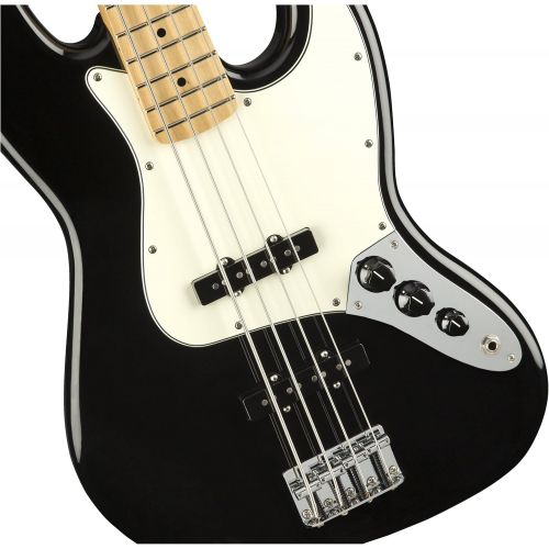  Fender Player Jazz Electric Bass Guitar - Maple Fingerboard - Black