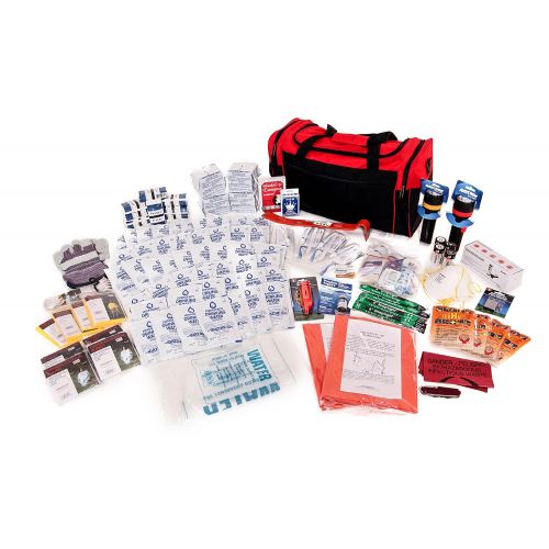  Emergency Food 4 Person Survival Kit Deluxe - Prepare For Earthquake, Evacuation, Emergency Disaster Preparedness 72-Hour Kits for Home, Work, or Auto