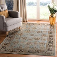 Safavieh Vintage Collection VTG575H Transitional Oriental Light Blue and Brown Distressed Area Rug (4 x 57)