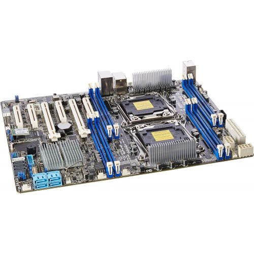 아수스 Asus ASUS Z10PA-D8(ASMB8-IKVM) Dual LGA2011-v3 Intel C612 PCH DDR4 SATA3&USB3.0 M.2 V&2GbE SSI EED Server Motherboard