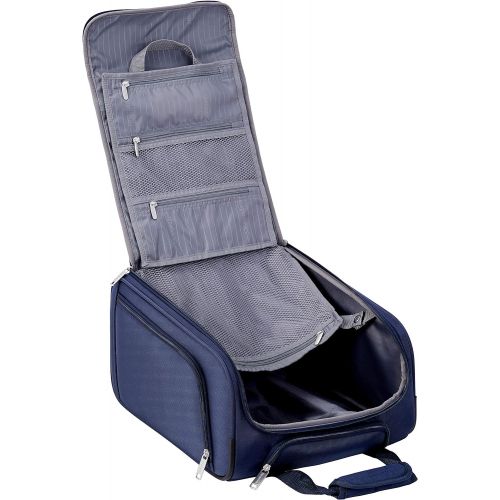  Visit the AmazonBasics Store AmazonBasics Large Underseat Spinner Luggage Suitcase with Wheels
