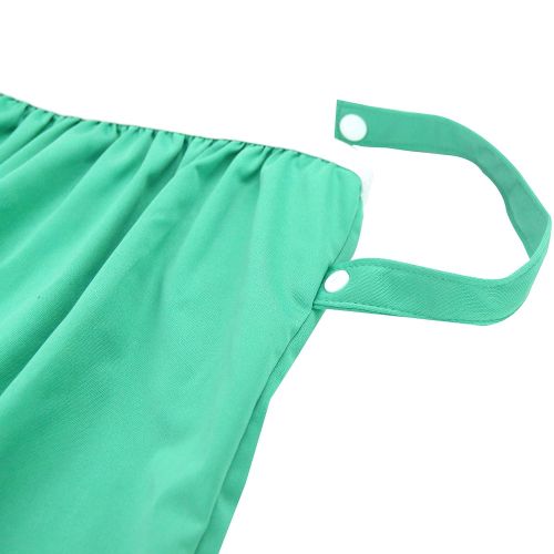  Wegreeco Reusable Diaper Pail Liner for Cloth Diaper,Laundry,Kitchen Garbage Cans(2 Pack, Jade, Camellia)
