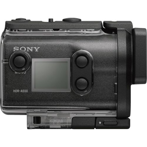 소니 Sony HDRAS50RB Full HD Action Cam + Live View Remote (Black)