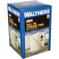 Walthers Cornerstone HO Scale Tall Oil Storage Tank Kit with Berm
