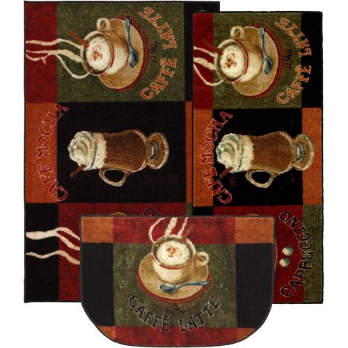  Mohawk Home New Wave Caffe Latte Primary Printed Rug, Set, Brown