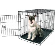 Visit the Carlson Pet Products Store Carlson Pet Products Secure and Foldable Single Door Metal Dog Crate