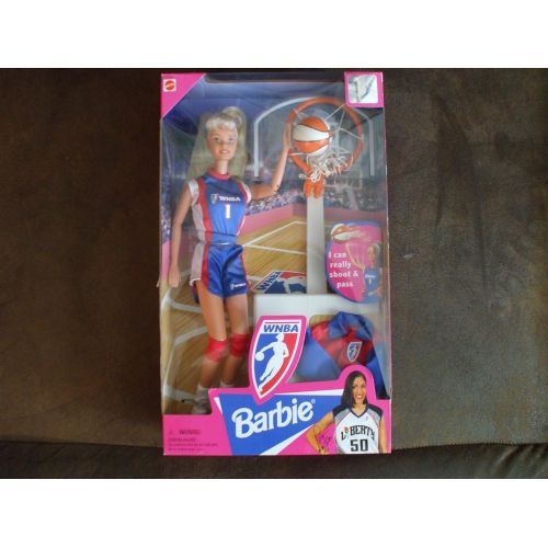 바비 WNBA Basketball Blonde Barbie Doll by Mattel