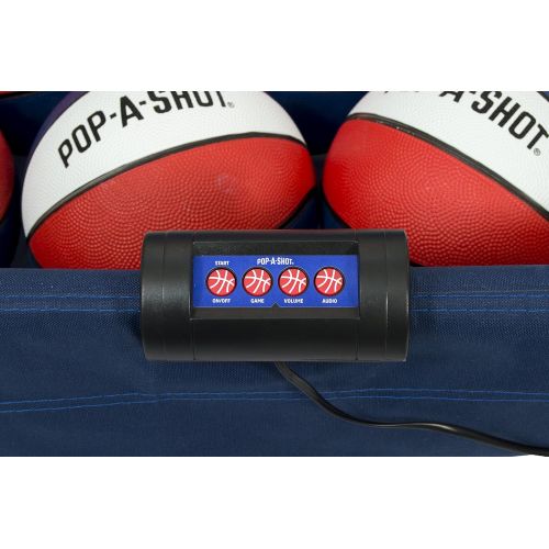  Pop-A-Shot Official Home Dual Shot Basketball Arcade Game  10 Individual Games  Durable Construction  Near 100% Scoring Accuracy  Multiple Height Settings  Large LED Scoring S