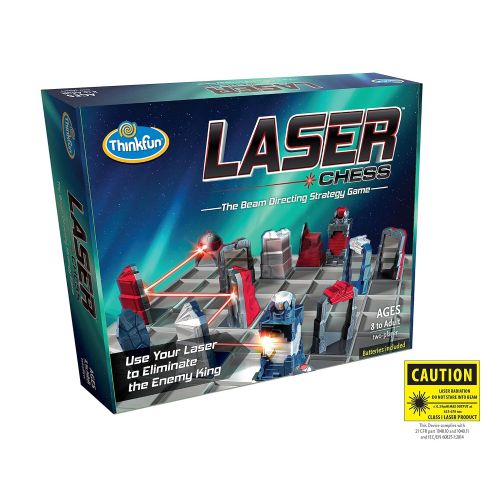  Think Fun ThinkFun Laser Chess Two Player Strategy Game and STEM Toy for Boys and Girls Age 8 and Up - MENSA Award Winner