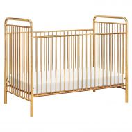 Babyletto Jubilee 3-in-1 Convertible Metal Crib, Gold