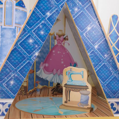 키드크래프트 KidKraft Disney Princess Cinderella Royal Dreams Dollhouse- Exclusive (Amazon Exclusive)
