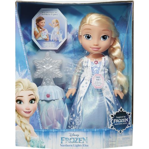 디즈니 Frozen Northern Lights Elsa Doll