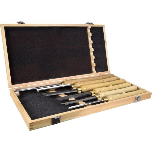  WEN CH15 6-Piece 16-to-22-Inch Artisan Chisel Set with High-Speed Steel Blades and Domestic Ash Handles