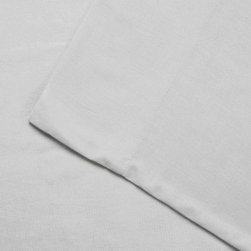  Amrapur Overseas Vintage Washed 100-Percent Cotton 4-Piece Sheet Set, Queen, Ivory