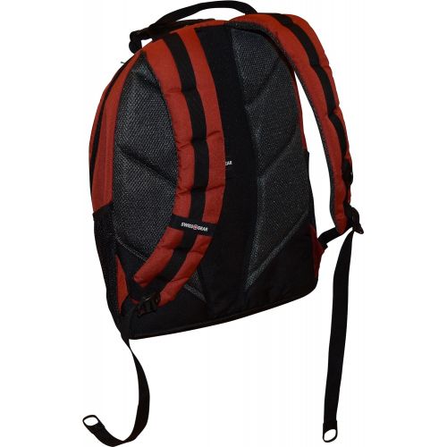  Swiss Gear Sherpa 16 Laptop Backpack Travel School Bag - Red