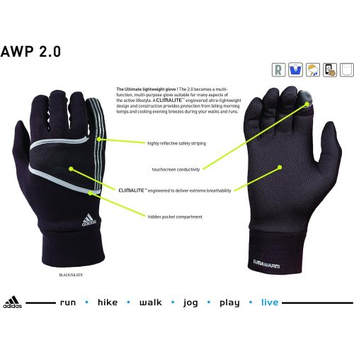 아디다스 [아마존베스트]Adidas adidas Womens AWP 2.0 Gloves