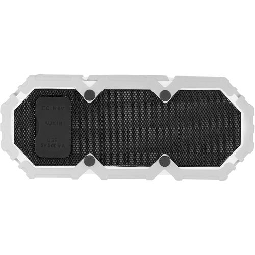 Altec Lansing iMW575 Life Jacket Bluetooth Speaker Waterproof Wireless Bluetooth Speaker, Hands-Free Extended Battery Outdoor Speaker, Ultra-Portable 10ft Range, Grey