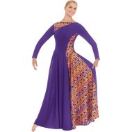 Eurotard EUROTARD 63867 Womens Joyful Praise Asymmetrical Dress