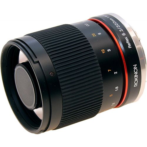  Rokinon 300M-S 300mm F6.3 Mirror Lens for Sony Alpha Cameras