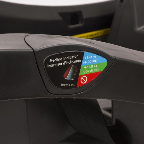 이븐플로 Evenflo LiteMax Infant Car Seat Base, Easy to Install, Versatile and Convenient, Meets All Federal Safety Standards, Durable Construction, Compatible with All LiteMax Infant Car Se
