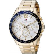 [아마존 핫딜]  [아마존핫딜]Tommy Hilfiger Mens 1791121 Sophisticated Sport Gold-Tone Stainless Steel Watch