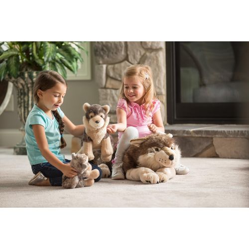  Wild Republic Jumbo Wolf Plush, Giant Stuffed Animal, Plush Toy, Gifts for Kids, 30 Inches