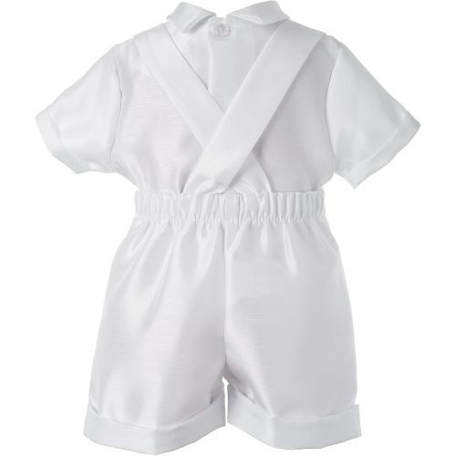  Lauren Madison Baby-Boys Newborn Infant Three Piece Short Pant Outfit Set