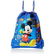 Mickey Mouse and Friends Draw String Backpack Bag - Blue by Disney