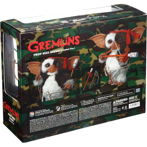 메디콤 Medicom Gremlins 2: Gizmo Vinyl Collector Doll (Prop-Sized Combat Version) Action Figure