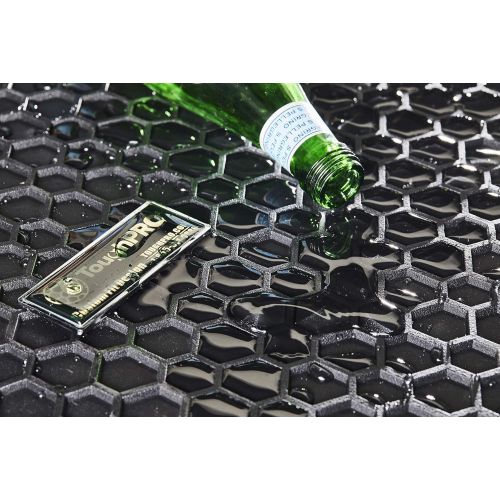  TOUGHPRO Cargo/Trunk Mat Accessories Compatible with Toyota Prius - All Weather - Heavy Duty - (Made in USA) - Black Rubber - 2010, 2011, 2012, 2013, 2014, 2015: Automotive