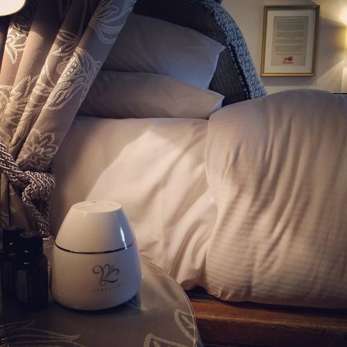  Essential Oil Diffuser - NOVA by Verelily - Waterless Aroma Nebulizer with USB Chargeable Battery. Works with DoTERRA, Young Living, Ameo, & Other Brands. Perfect Aromatherapy for