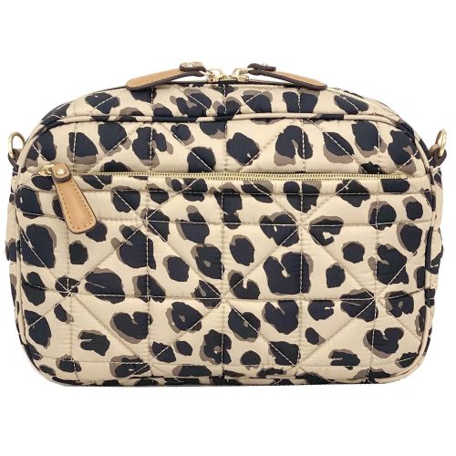  TWELVElittle Diaper Clutch - Fashion Diaper Bag with Changing Pad (Leopard) 3.0