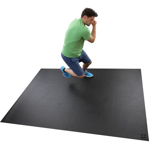  Square36 Extra Large Exercise Mat, 8 x 6-Feet