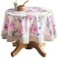 Maison d Hermine Pivoine 100% Cotton Tablecloth 69 Inch Round