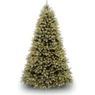 National Tree Company National Tree 7.5 Foot Feel Real Downswept Douglas Fir Tree with 750 Dual Color LED Lights and OnOff Switch, Hinged (PEDD1-312LD-75X)