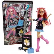 MH Monster High Year 2013 Frights, Camera, Action! Hauntlywood Series 11 Inch Doll Set - VIPERINE GORGON (BDD85) Daughter of Stheno with Make-Up Box, Face Brush, Hairbrush and Doll