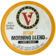 Victor Allen Coffee, Decaf Morning Blend, 12 Count (Pack of 6)