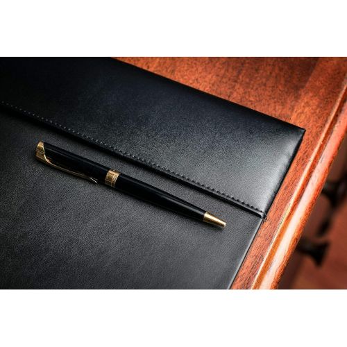  Dacasso Brown Econo-Line Leather Desk Pad, 30 by 18 Inch