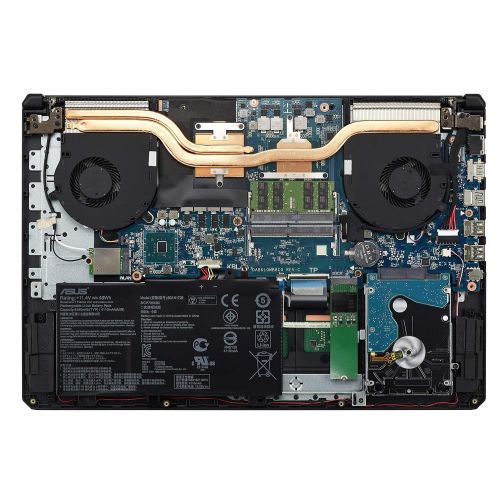 아수스 Asus ASUS TUF Gaming Laptop FX504 15.6” Full HD, 8th-Gen Intel Core i5-8300H (up to 3.9GHz) Processor, GeForce GTX 1050 Ti, 8GB DDR4, 1TB FireCuda SSHD, Gigabit WiFi, Windows 10 Home -