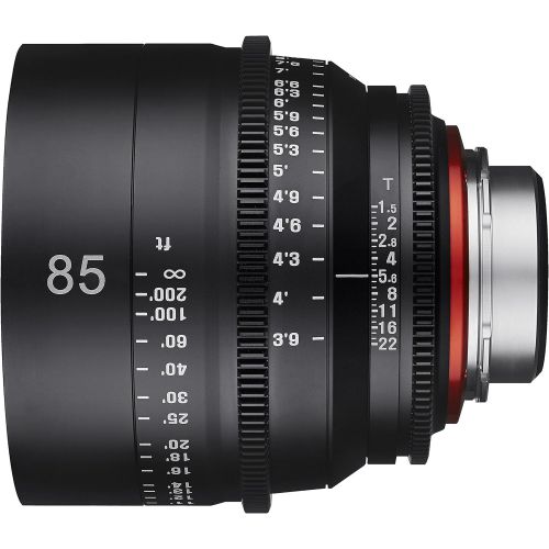  Rokinon Xeen XN85-C 85mm T1.5 Professional CINE Lens for Canon EF