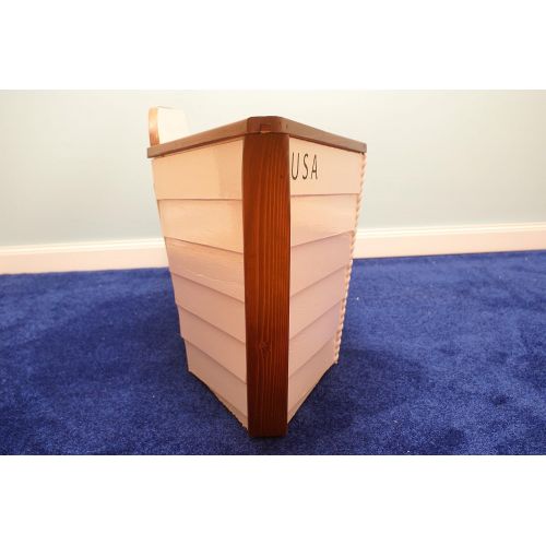  Adamz Originals Wooden boat toy chest, Toy box for storage Ship bench Handcrafted furniture, kids furniture, chair, Toy organizer, Nautical decor chest, Nautical nursery Bench,