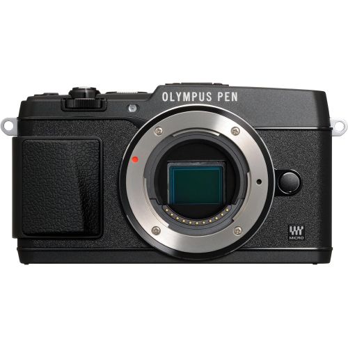  Olympus E-P5 16.1MP Mirrorless Digital Camera with 3-Inch LCD- Body Only (Black)