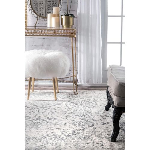  NuLOOM nuLOOM RZBD21A Transitional Odell Area Rug, 6 7 x 9, Ivory