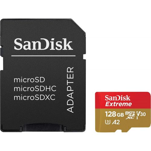 샌디스크 SanDisk 256GB Extreme microSD UHS-I Card with Adapter - U3 A2 - SDSQXA1-256G-GN6MA