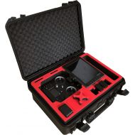 Mc-cases Proessional Carrying Case for The DJI Cendence and CrystalSky Monitor (5.5 or 7.8) with a lot of Additional Space for Accessories by MC-CASES - Waterproofed