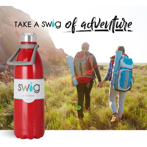  Swig SWiG 50oz Travel Bottle, Red