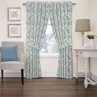 WAVERLY Waverly 15402052084CRF Charmed Life 52-Inch by 84-Inch Toile Single Window Curtain Panel, Cornflower