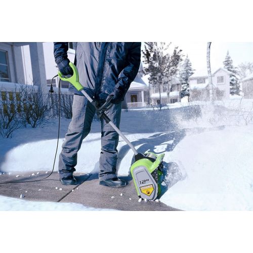  Greenworks 12-Inch 8 Amp Corded Snow Shovel 2600802