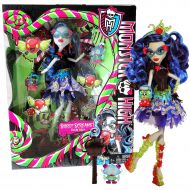 MH Year 2014 Monster High Sweet Screams Series 11 Inch Doll Set - GHOULIA YELPS with Purse, Candy Pet Owl, Hairbrush and Display Stand