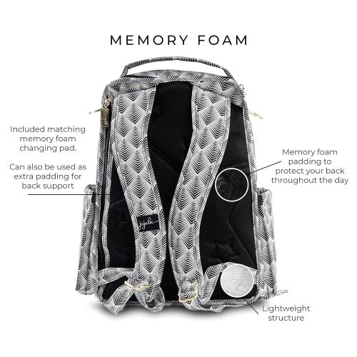  Ju-Ju-Be JuJuBe Be Right Back Multi-Functional Structured Backpack/Diaper Bag, Legacy Collection - The Cleopatra